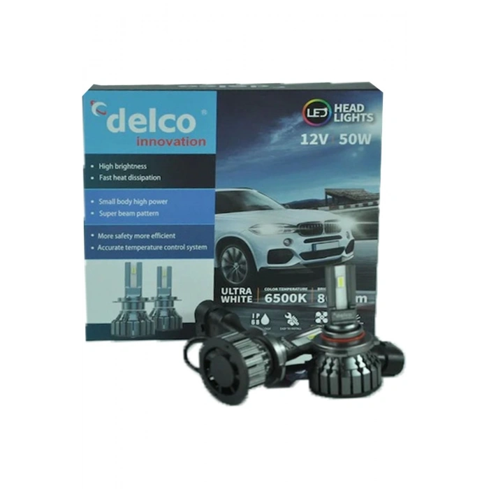 Special Serisi Hb4 9006 Led Xenon Slim Led 8000 Lümen 6500k