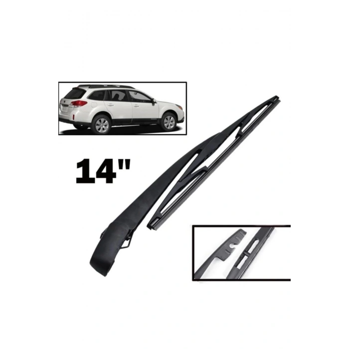 Subaru Outback Uyumlu Arka Cam Silecek Kolu Ve Süpürgesi 2009-2016