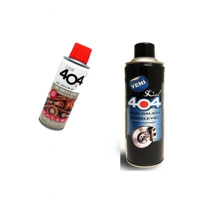 Süper Ikili Balata Spreyi 500 Ml Pas Sökücü 200 Ml