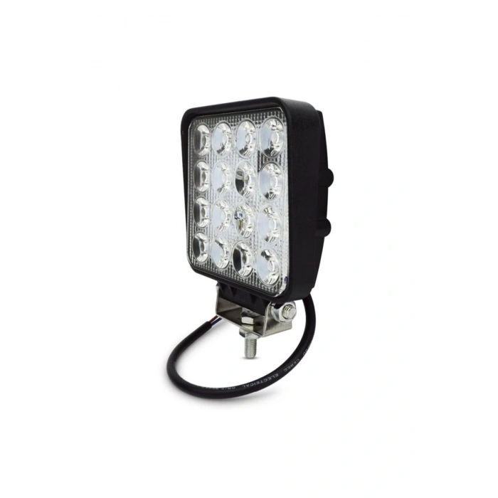 Tiger Marketing 4 Adet 16 Ledli Off Road Çalışma Ve Sis Lambası 48watt 12 & 24 Vo