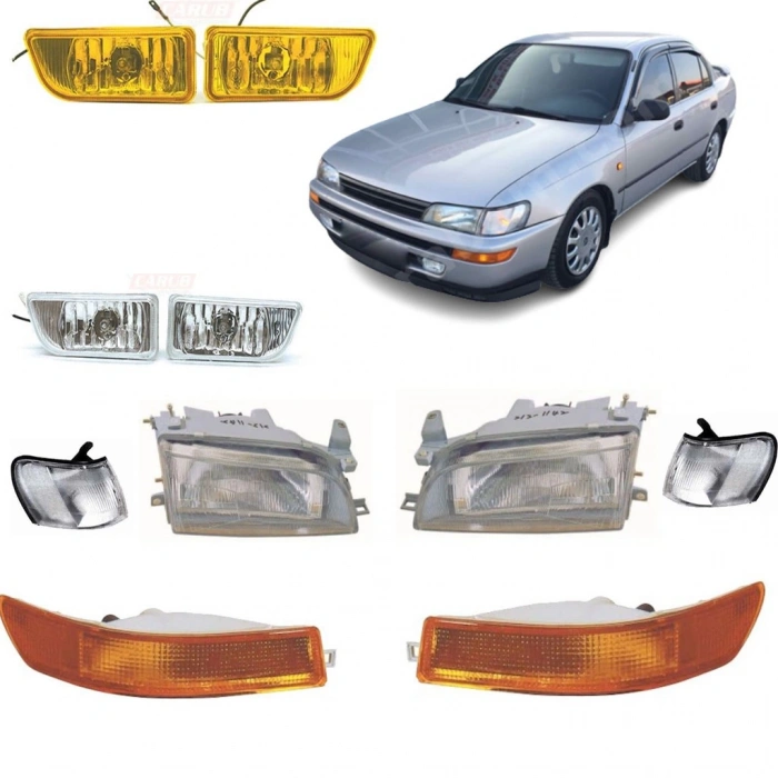 TOYOTA COROLLA AE101 KASA ÖN AYDINLATMA SETİ 1993--1997