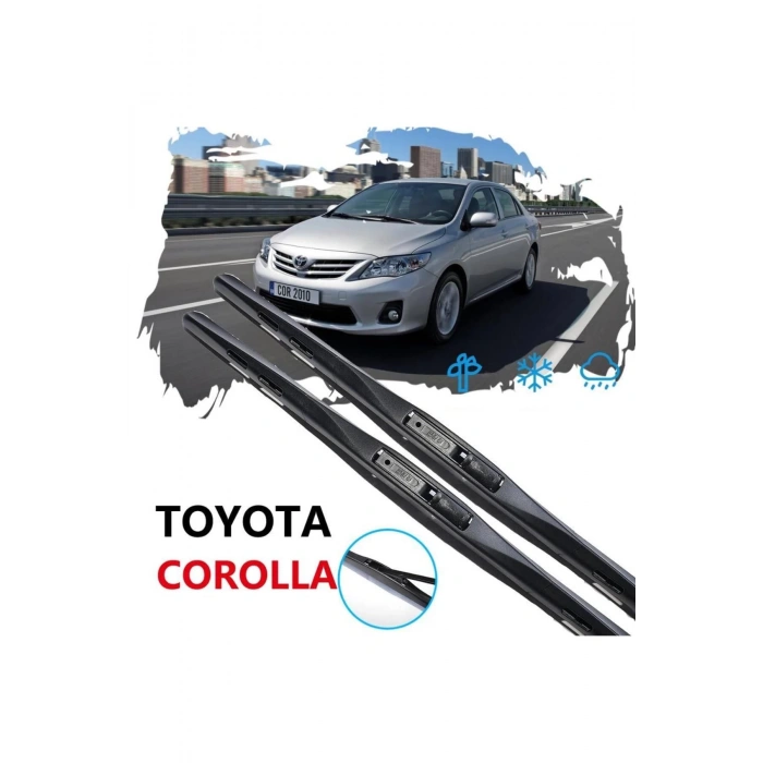 Toyota Corolla Hybrid Ön Cam Silecek Takımı 2007-2016