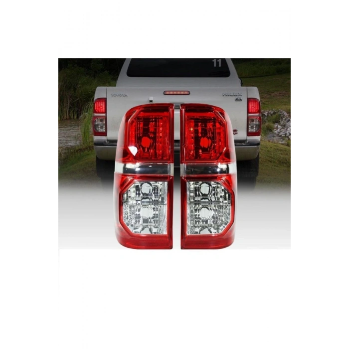TOYOTA HİLUX SAĞ + SOL STOP LAMBASI TAKIMI KOMPLE 2010--2015 DUYLU