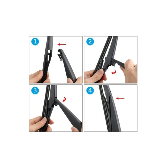 Toyota Rav4 Arka Silecek Kolu Ve Süpürgesi 2018-2021