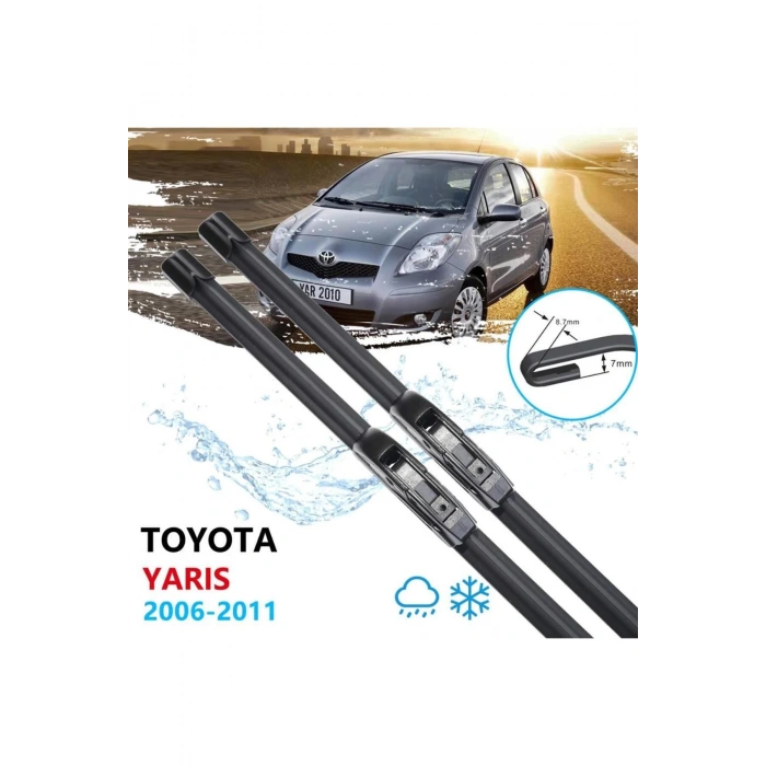 TOYOTA YARİS ÖN CAM MUZ SİLECEK TAKIMI 2006--2011