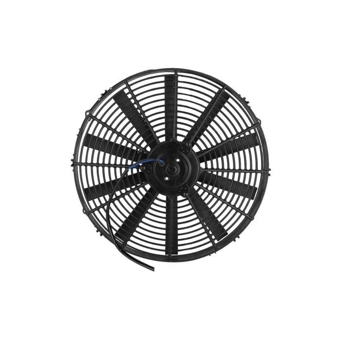 Üniversal Aksiyel Fan Motoru 24 Volt 24 Inc Emici Düz Pervane