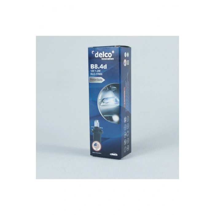 U.s.a B8.4d 1.2w Duylu Gösterge Ampulü 12 Volt 10 Adet