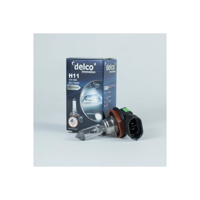 U.s.a H11 Halogen Ampul 12 Volt 55w Pgj19-2 10 Adet