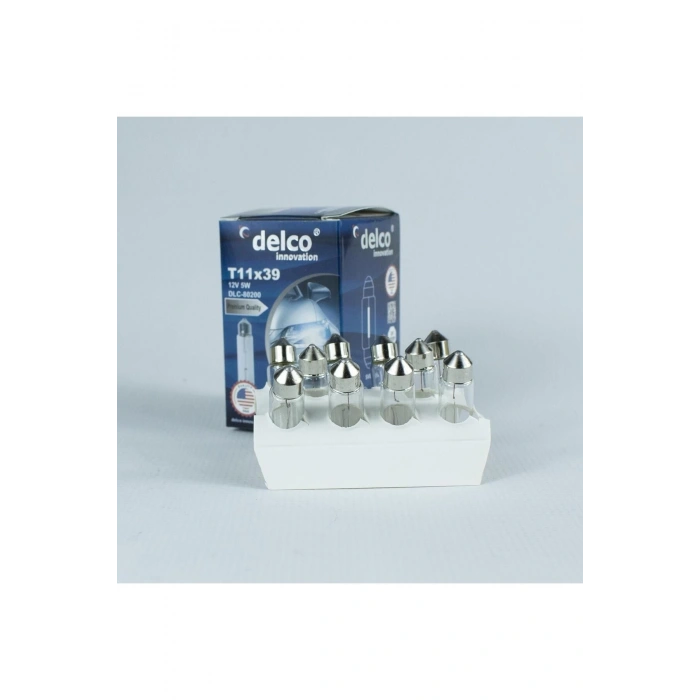 U.s.a Sofit Ampul 12 Volt 39mm 5w T11x39 10 Adet