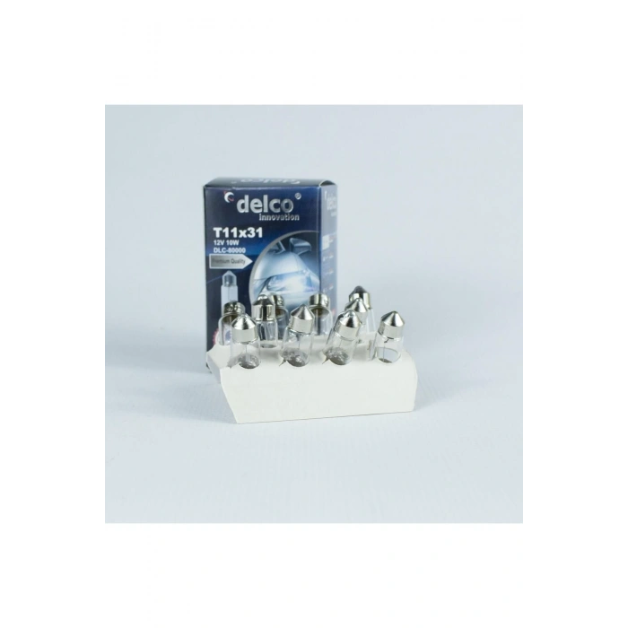 U.s.a Sofit Ampul 31mm 12 Volt 10w T11x31 Halogen 10 Adet