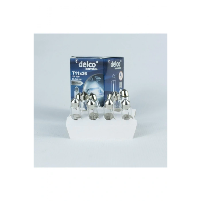 U.S.A SOFİT AMPUL 36mm 12 VOLT 10W T11X36 HALOGEN 10 ADET