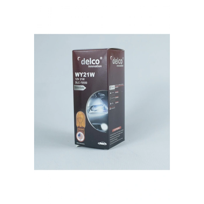 U.s.a T20 Amber Tek Duy 21w Dipsiz Ampul 12 Volt 10 Adet