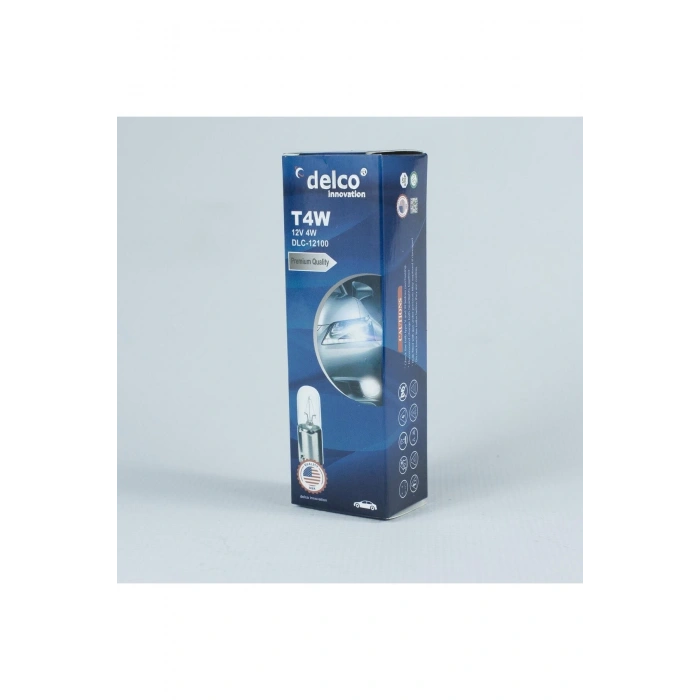 U.S.A T4W 53 AMPUL 12 VOLT 4W HALOGEN 10 ADET