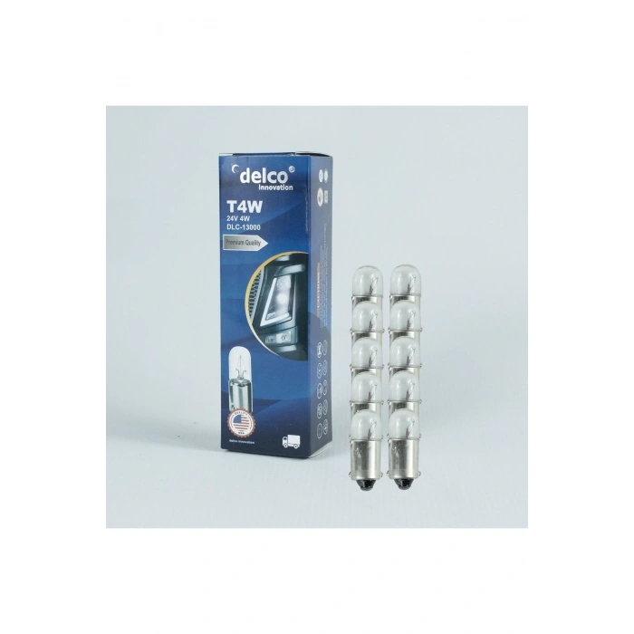 U.s.a T4w 53 Ampul 24 Volt 4w Halogen 10 Adet