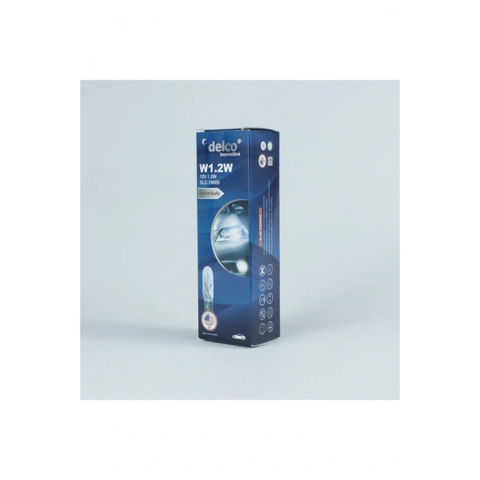 U.S.A W1.2W MİNİ DİPSİZ T5 GÖSTERGE AMPULÜ 12 VOLT 10 ADET