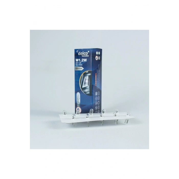 U.s.a W1.2w Mini Dipsiz T5 Gösterge Ampulü 24 Volt 10 Adet