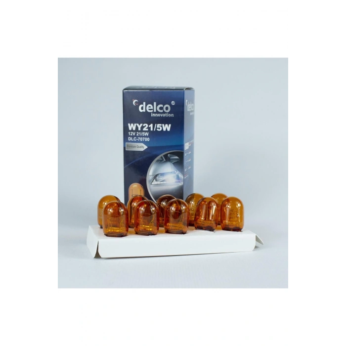 U.s.a Wy21/5w Çift Duy T20 Amber 12 Volt 10 Adet