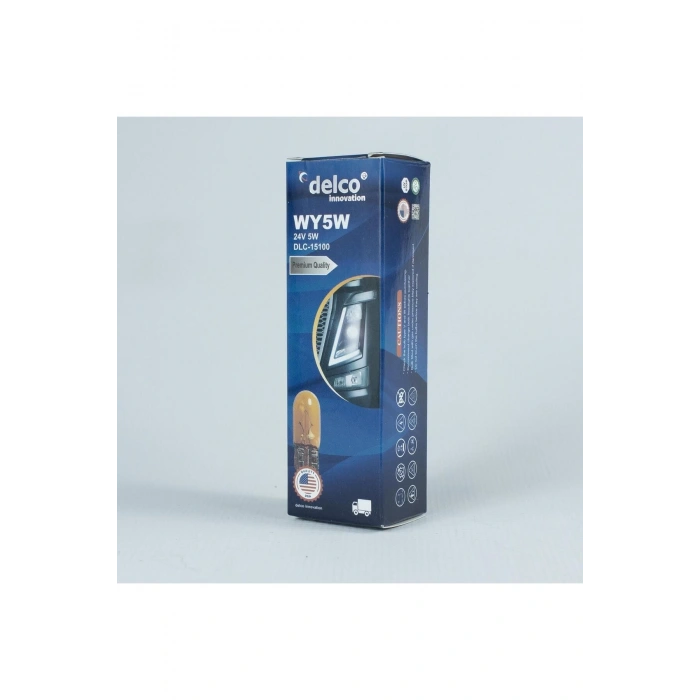 U.s.a Wy5w T10 Dipsiz Ampul Naturel Amber 24 Volt 10 Adet