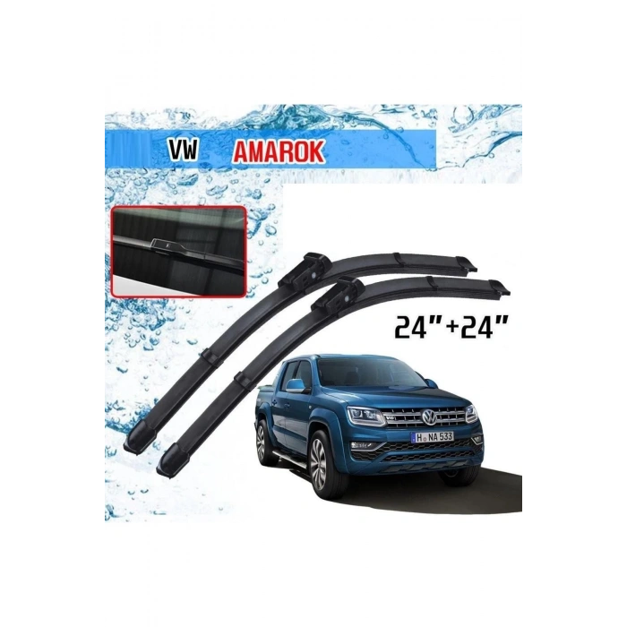 Volkswagen Amarok Ön Cam Muz Silecek Takımı 2010--2016