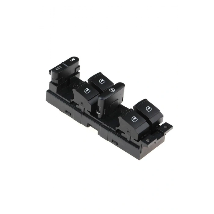 VOLKSWAGEN BORA SOL DÖRTLÜ CAM DÜĞMESİ ANAHTARI 1998--2005