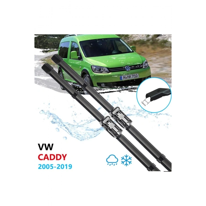 Volkswagen Caddy Ön Cam Muz Silecek Takımı 2005-2019