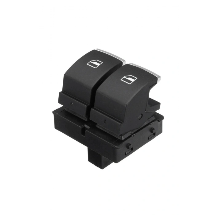 VOLKSWAGEN CADDY SOL ÇİFTLİ CAM AÇMA DÜĞMESİ ANAHTARI 2011--2015 KROM