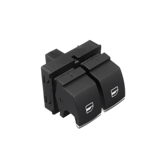 VOLKSWAGEN CADDY SOL ÇİFTLİ CAM AÇMA DÜĞMESİ ANAHTARI 2011--2015 KROM