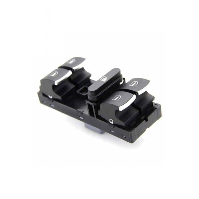 Volkswagen Golf 2006 2013 Model Krom 5 6 Sol Dörtlü Cam Düğmesi Uyumlu