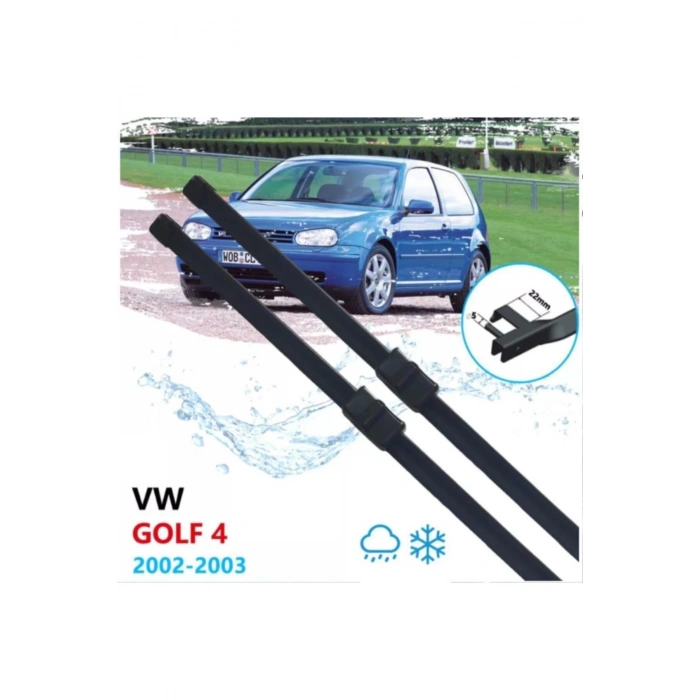 Volkswagen Golf 4 Ön Cam Silecek Süpürgesi Takımı 2003-2004