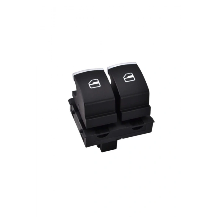 Volkswagen Golf 5 (v) Sol Ikili Krom Cam Düğmesi Anahtarı 2003-2009