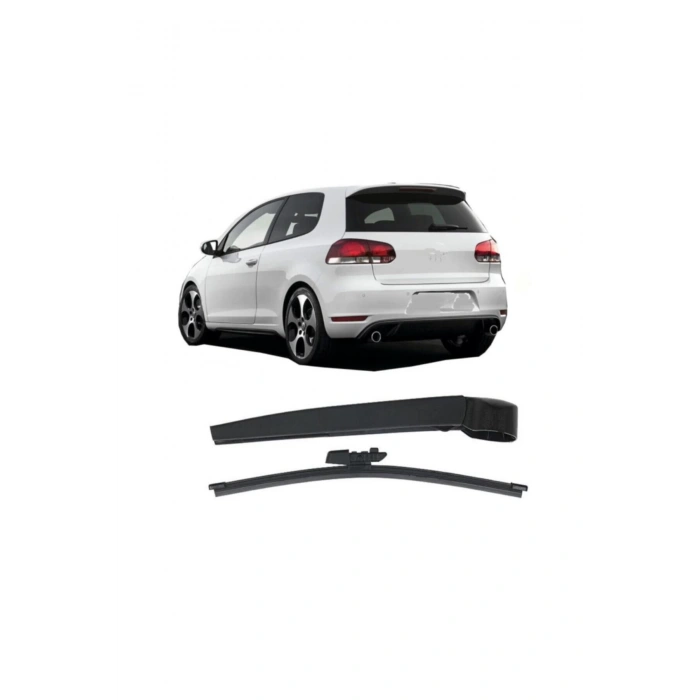 Volkswagen Golf (6) Arka Silecek Kolu Ve Süpürge Takımı 2009-2013 Uyumlu