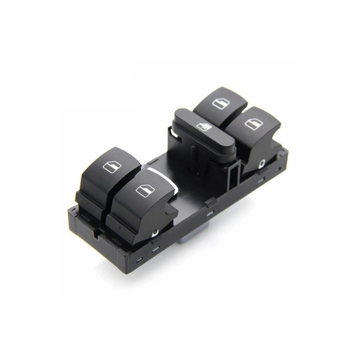 Volkswagen Golf 6 Vı Sol Dörtlü Cam Düğmesi Krom 2008-2012 Uyumlu