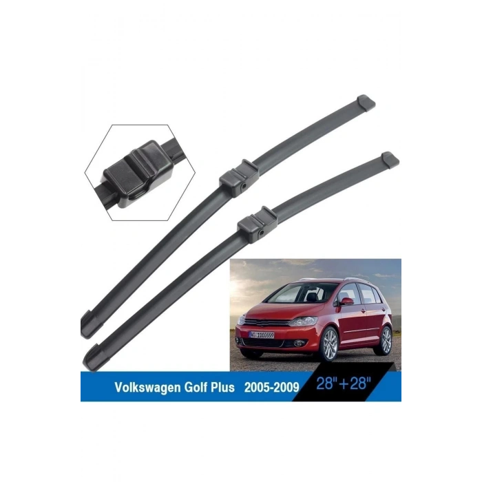 Volkswagen Golf Plus Ön Cam Muz Silecek Takımı 2005--2009 Uyumlu