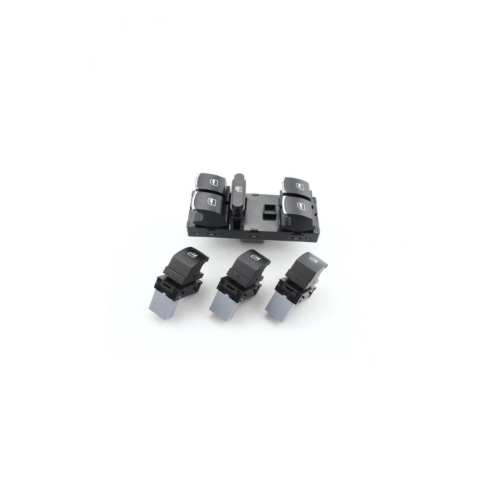 VOLKSWAGEN JETTA KROM CAM DÜĞMESİ ANAHTARI TAKIMI 2006--2016