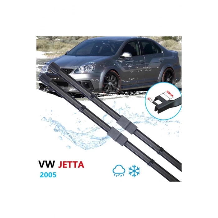VOLKSWAGEN JETTA ÖN CAM MUZ SİLECEK TAKIMI 2005 MODEL İÇİN