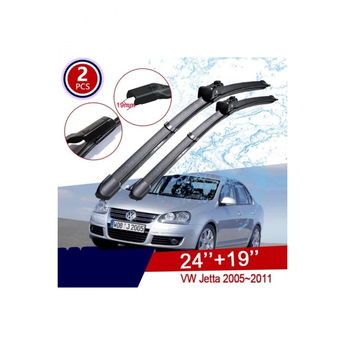 Volkswagen Jetta Ön Cam Muz Silecek Takımı 2006-2010