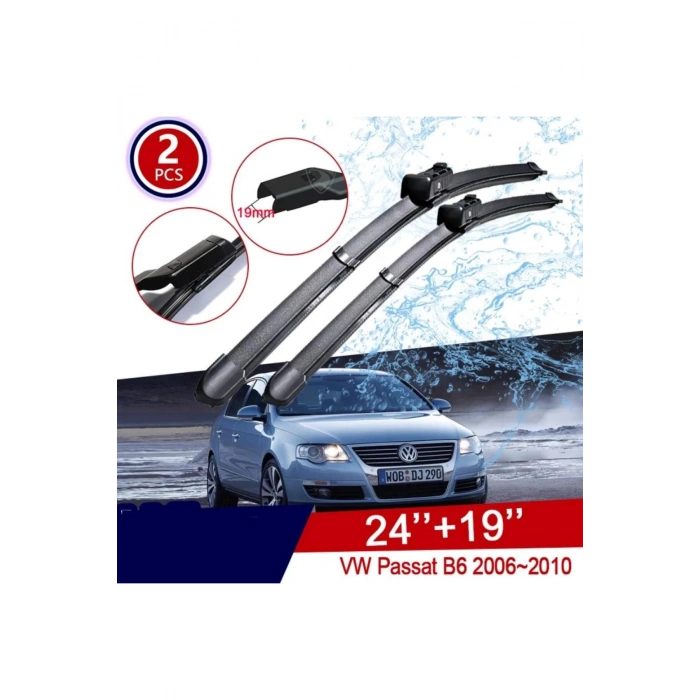 VOLKSWAGEN PASSAT B6 ÖN CAM MUZ SİLECEK TAKIMI 2005--2010 Uyumlu