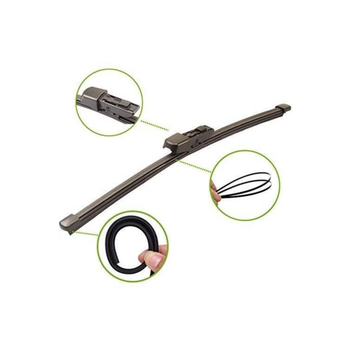 Volkswagen Polo 6 Arka Silecek Süpürgesi 2009--2016