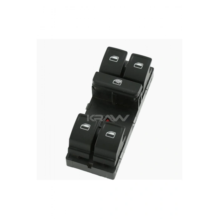 VOLKSWAGEN POLO SOL DÖRTLÜ CAM DÜĞMESİ ANAHTARI 2014--2017