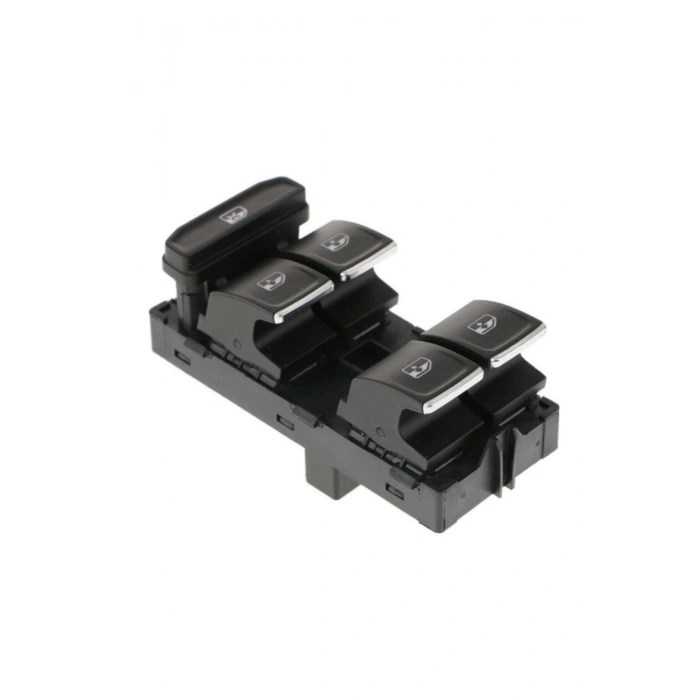 Volkswagen Tiguan Cam Anahtarı Düğmesi Sol Dörtlü 2016--2019 Krom