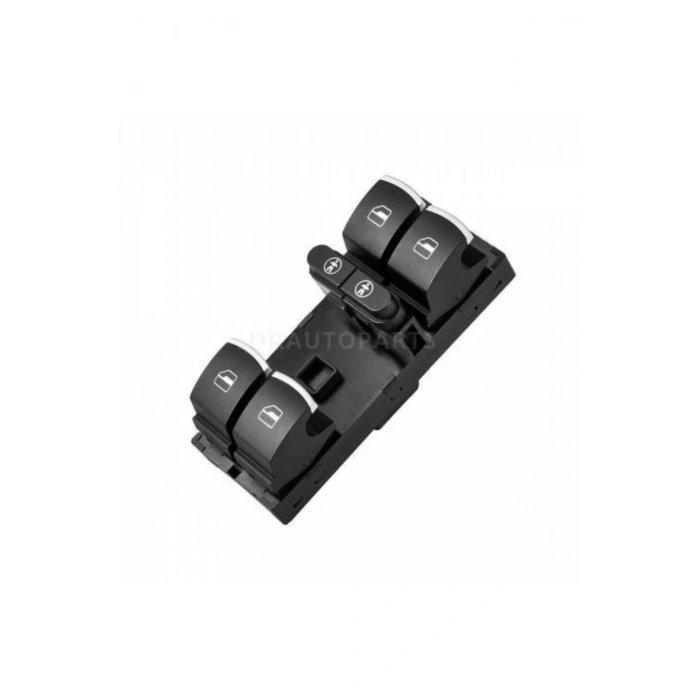 Volkswagen Touareg Sol Dörtlü Krom Cam Açma Düğmesi 2011-2014