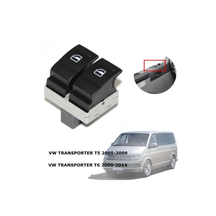 VOLKSWAGEN TRANSPORTER T5 - T6 ÇİFTLİ CAM ANAHTARI 2004--2014