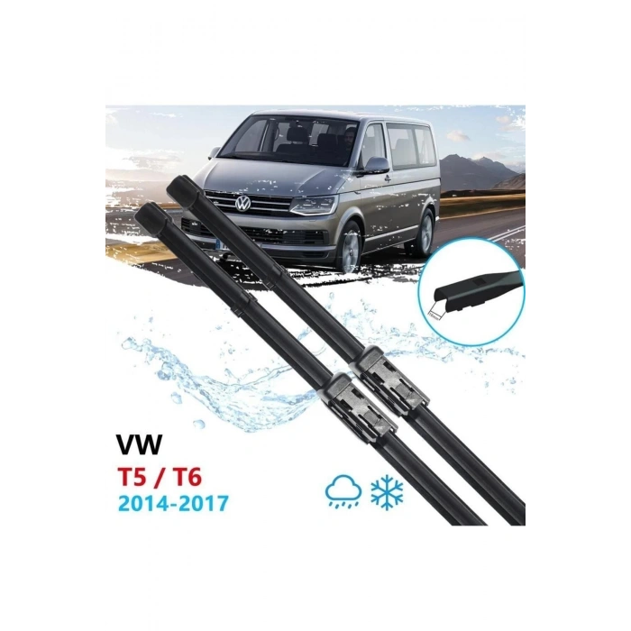 Volkswagen Transporter T6 Ön Cam Muz Silecek Takımı 2014--2017
