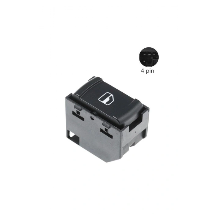 Volkswsagen Bora Tekli Cam Açma Düğmesi Anahtarı 1998-2005 Uyumlu