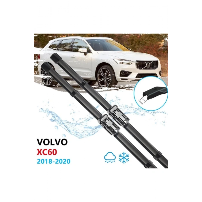 Volvo Xc60 Ön Cam Muz Silecek Takımı 2018--2020