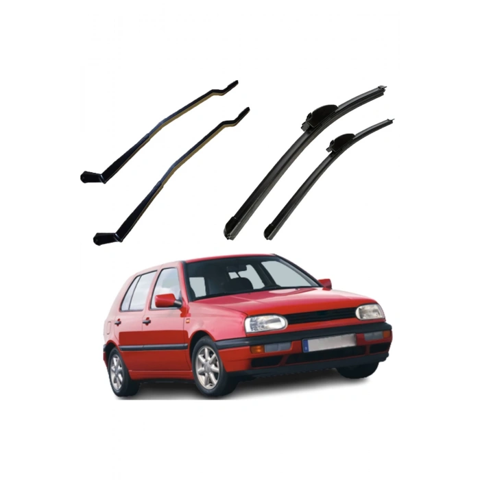 Vw Golf 3 Ön Silecek Kolu ve Süpürge Takımı