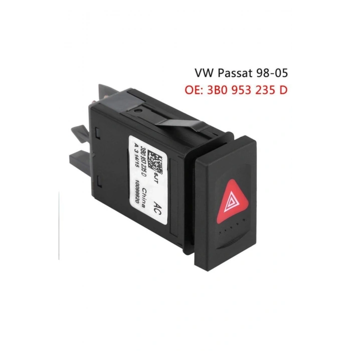 Vw Passat B5 B5.5 Dörtlü 1997--2005 Flaşör Düğmesi Anahtarı