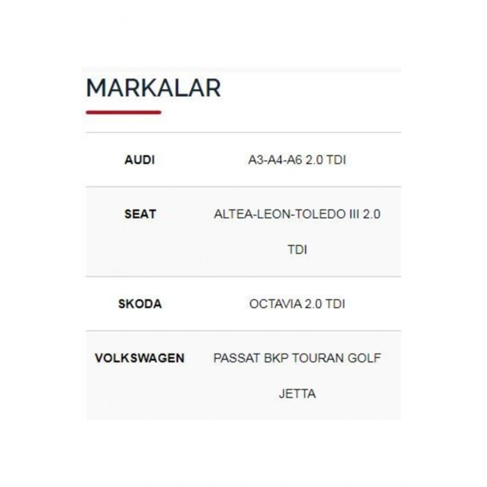 Vw Passat Bkp Touran Golf Jetta Isitma Bujisi 4Lü Takım