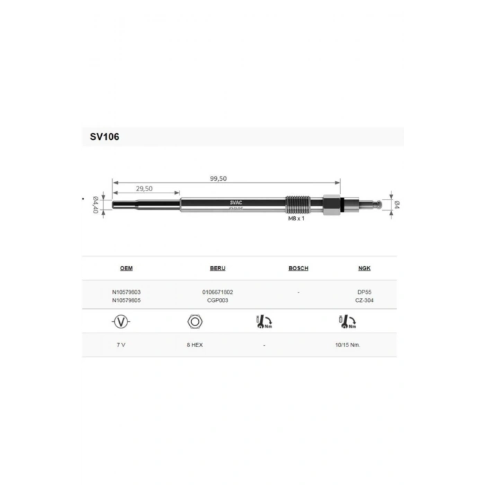 Vw Passat Bkp Touran Golf Jetta Isitma Bujisi 4Lü Takım
