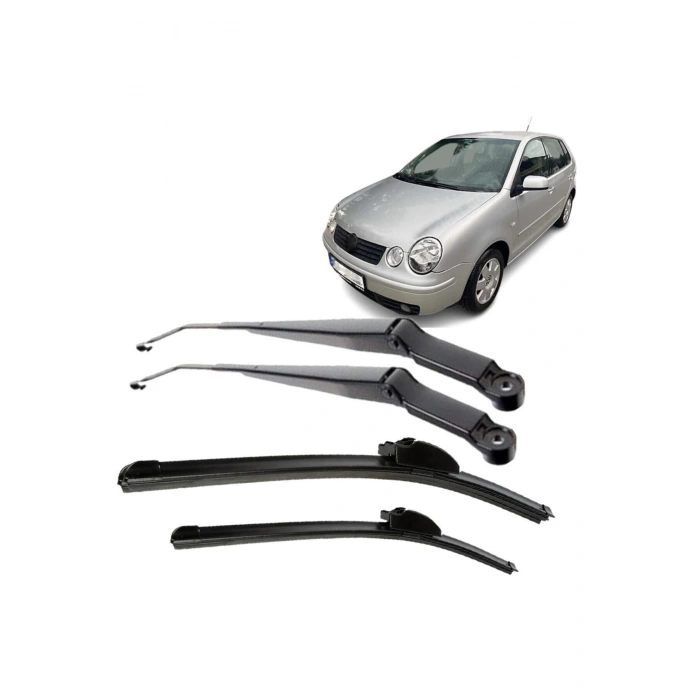 Vw Polo Ön Silecek Kolu Ve Süpürgesi Seti 2001 -- 2005